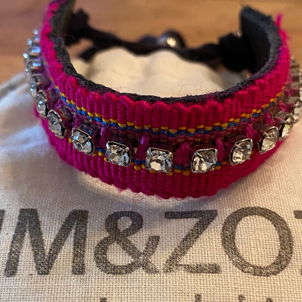 KIM & ZOZI HIPPIE BLING RHINESTONE FRIENDSHIP BRACELET
